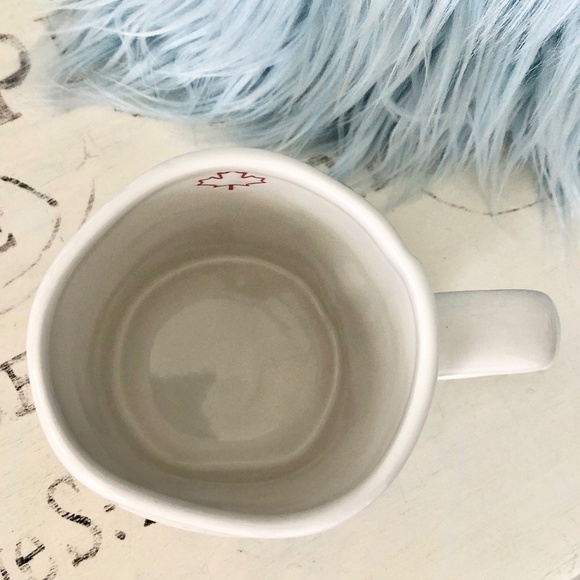 𝅺Rae‎ DUNN, Eh?, Mug, Canadian, Canada, RED PRINT, Coffee Mug, New, No Tags - Picture 3 of 10